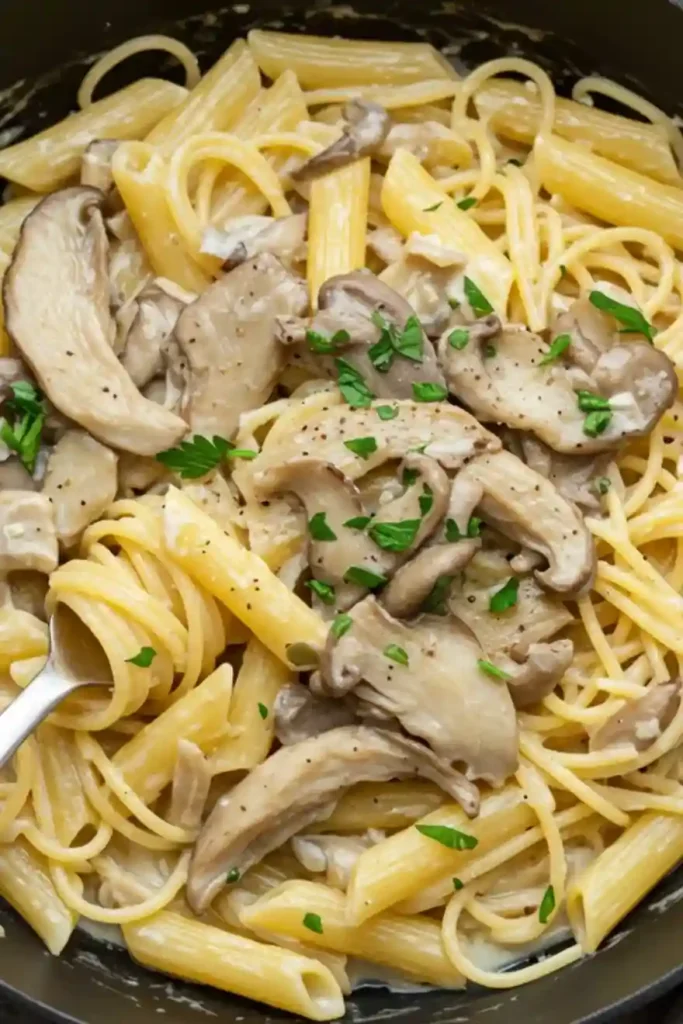 Oyster Mushroom Pasta