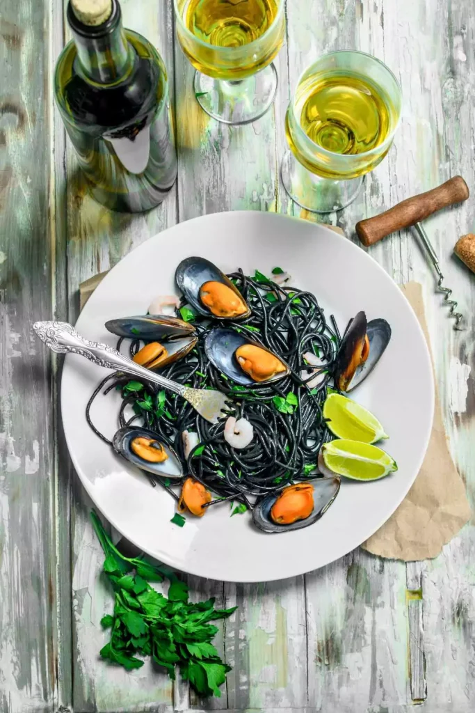 Pasta with Clams and White Wine Sauce