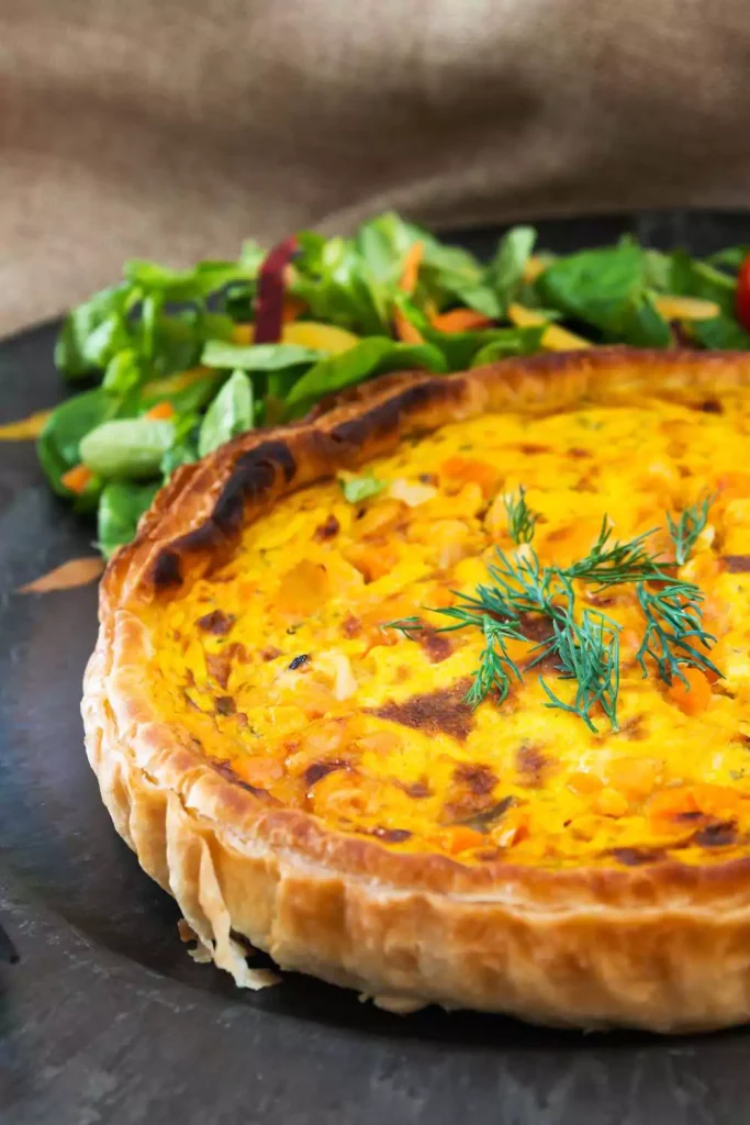 Quiche Lorraine with Polish Bacon