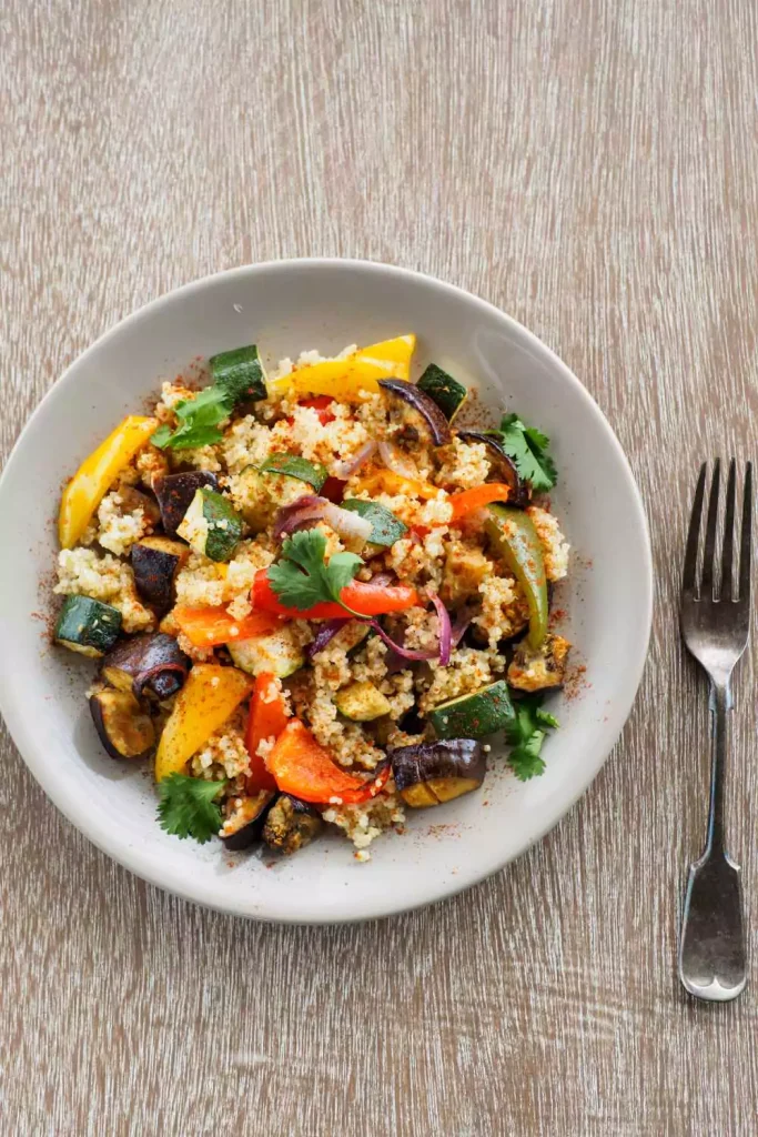 Quinoa & Roasted Veggie Salad