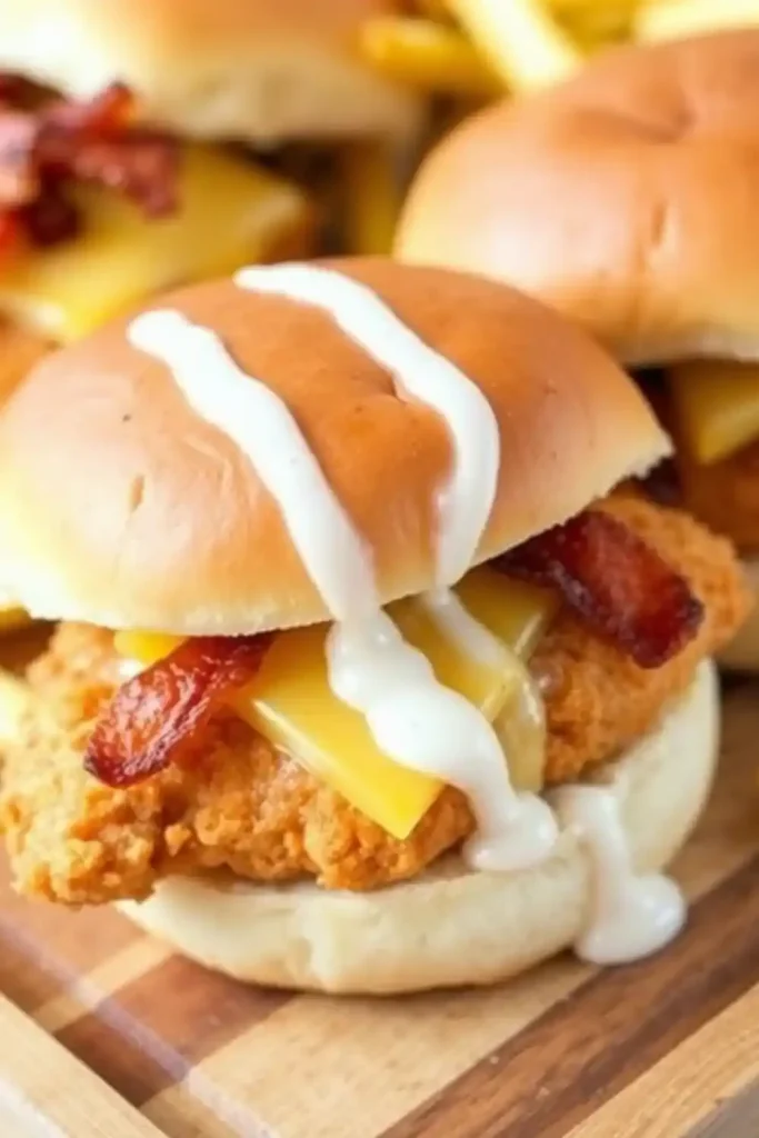 Ranch Chicken Sliders