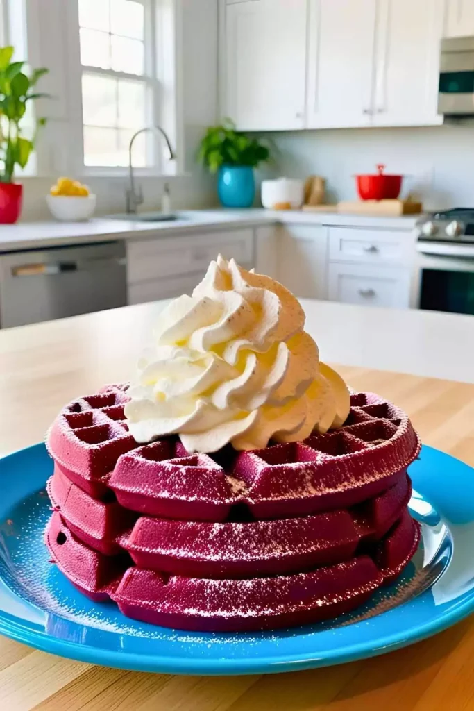 Red Velvet Waffles