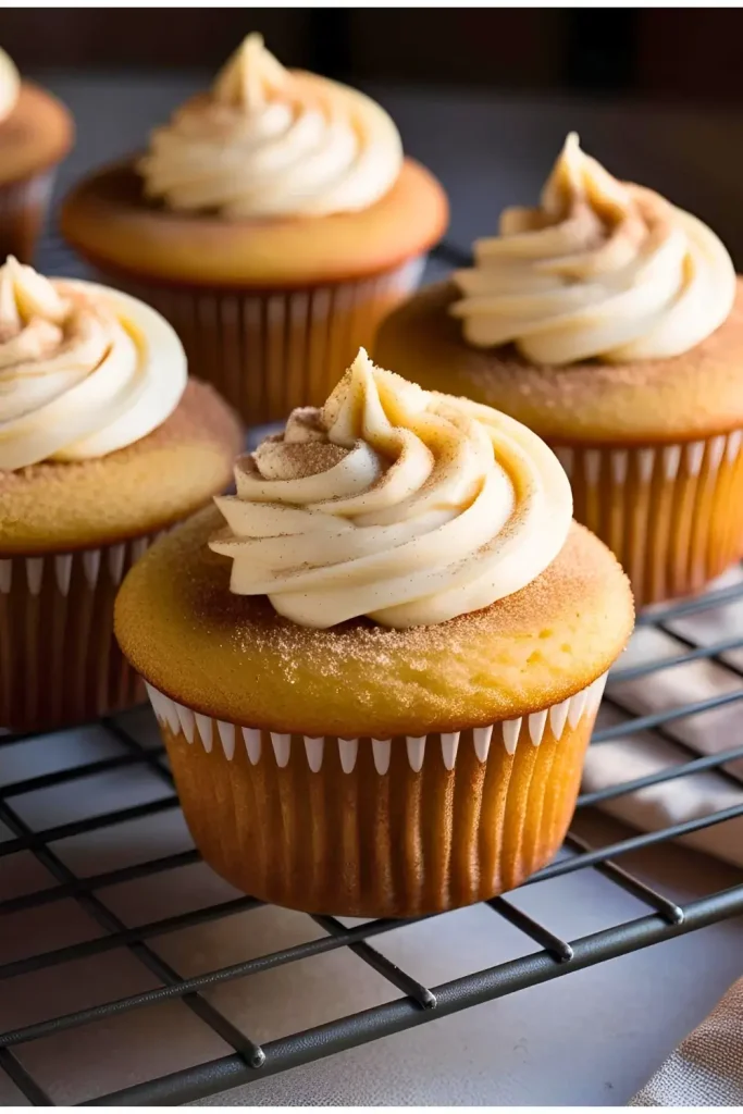 RumChata Cupcakes with Cream Cheese Frosting