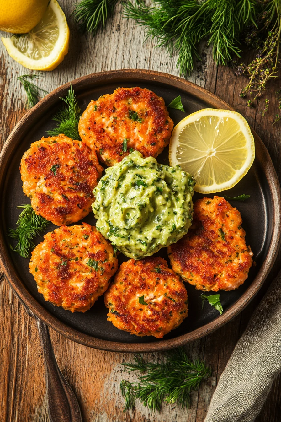 Salmon Cakes With Remoulade Sauce