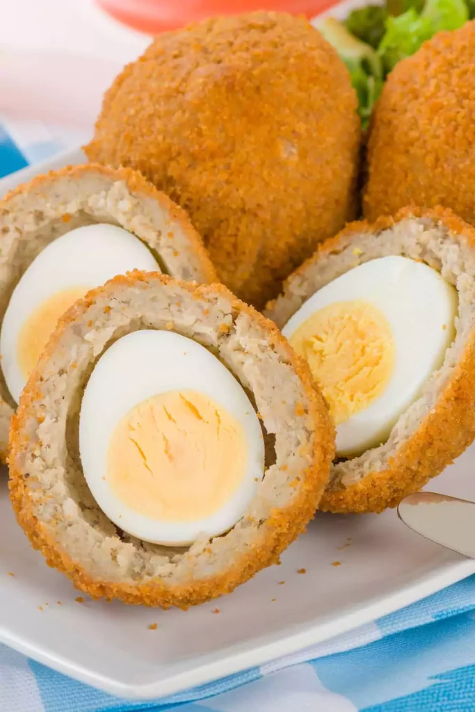 Scotch Eggs with Polish Sausage