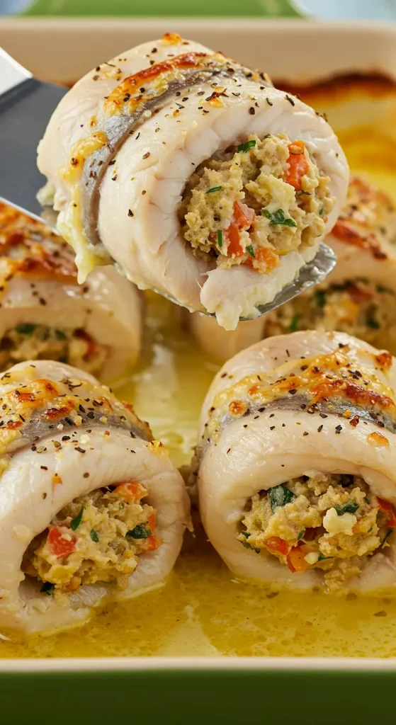 Seafood Stuffed Fish