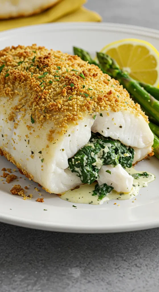 Seafood Stuffed Fish Fillets