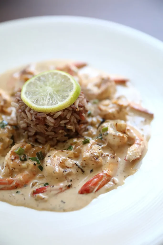 One Pot Lemon Garlic Shrimp and Rice