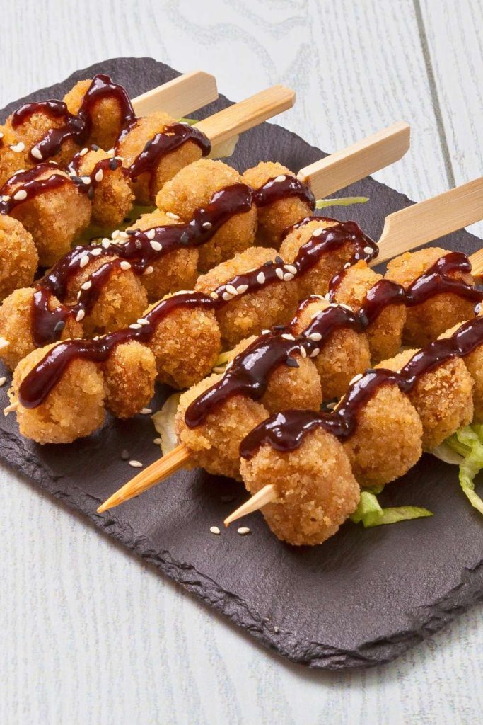 Skewered Meatball Kebabs