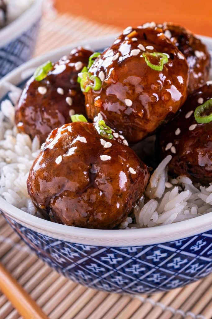 Slow Cooker Honey Garlic Meatballs