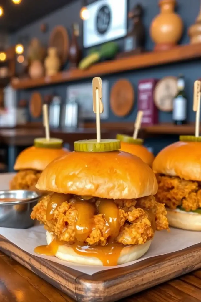 Southern Fried Chicken Sliders