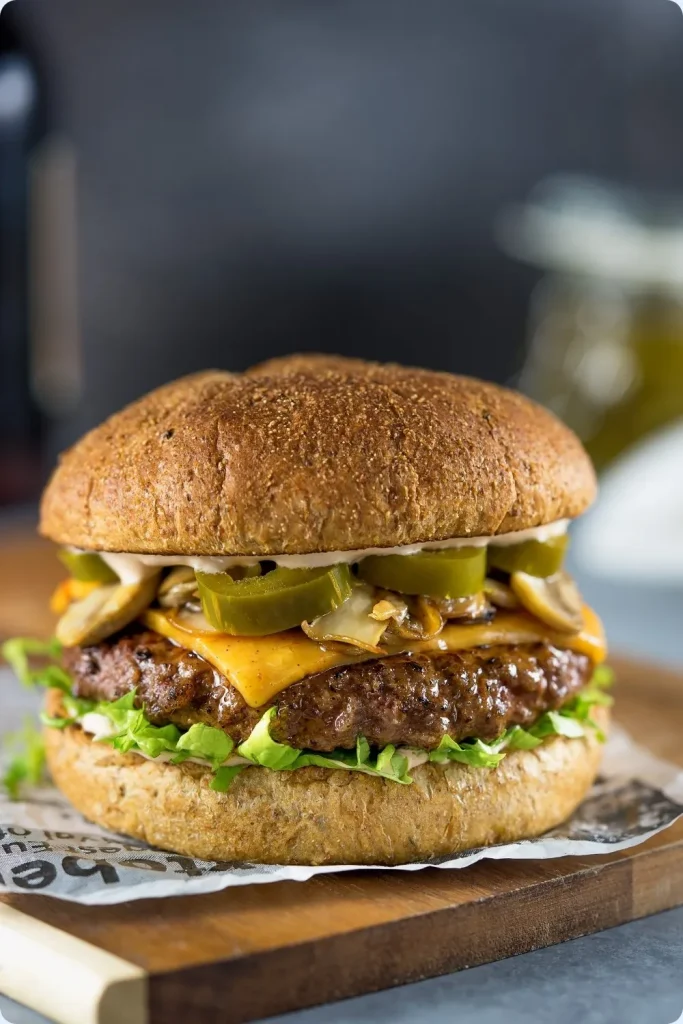 Spicy Jalapeño Burger