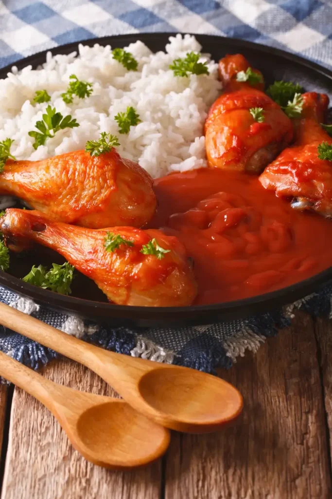 Spicy Sriracha Chicken with Jasmine Rice