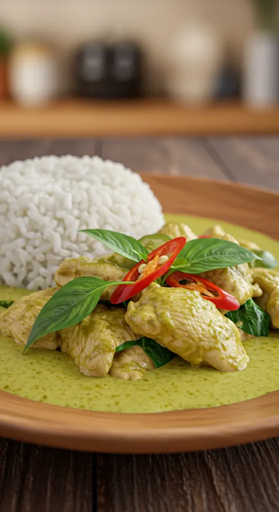 Spicy Thai Green Chicken Curry