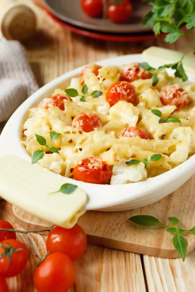 Sun-Dried Tomato Alfredo Rigatoni