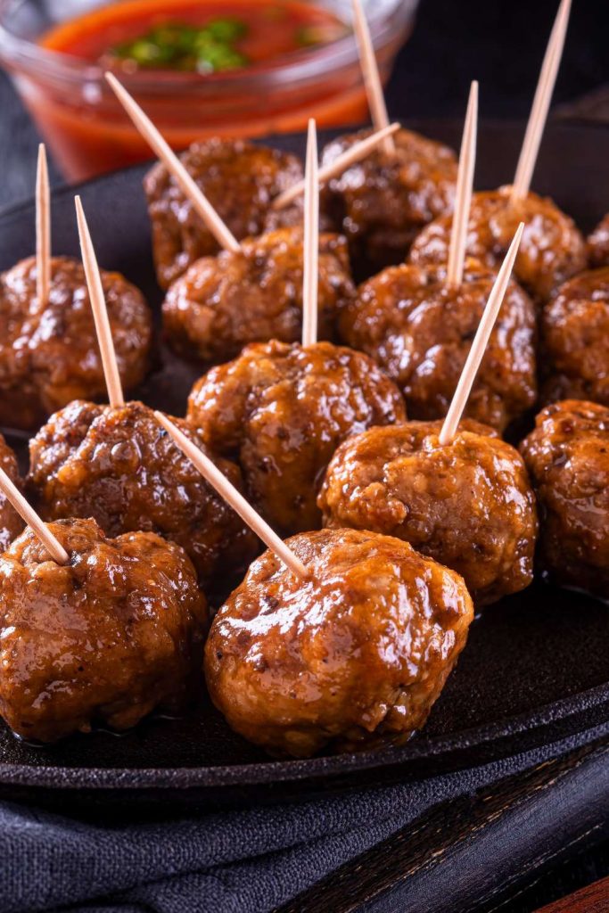 Sweet & Spicy Meatballs