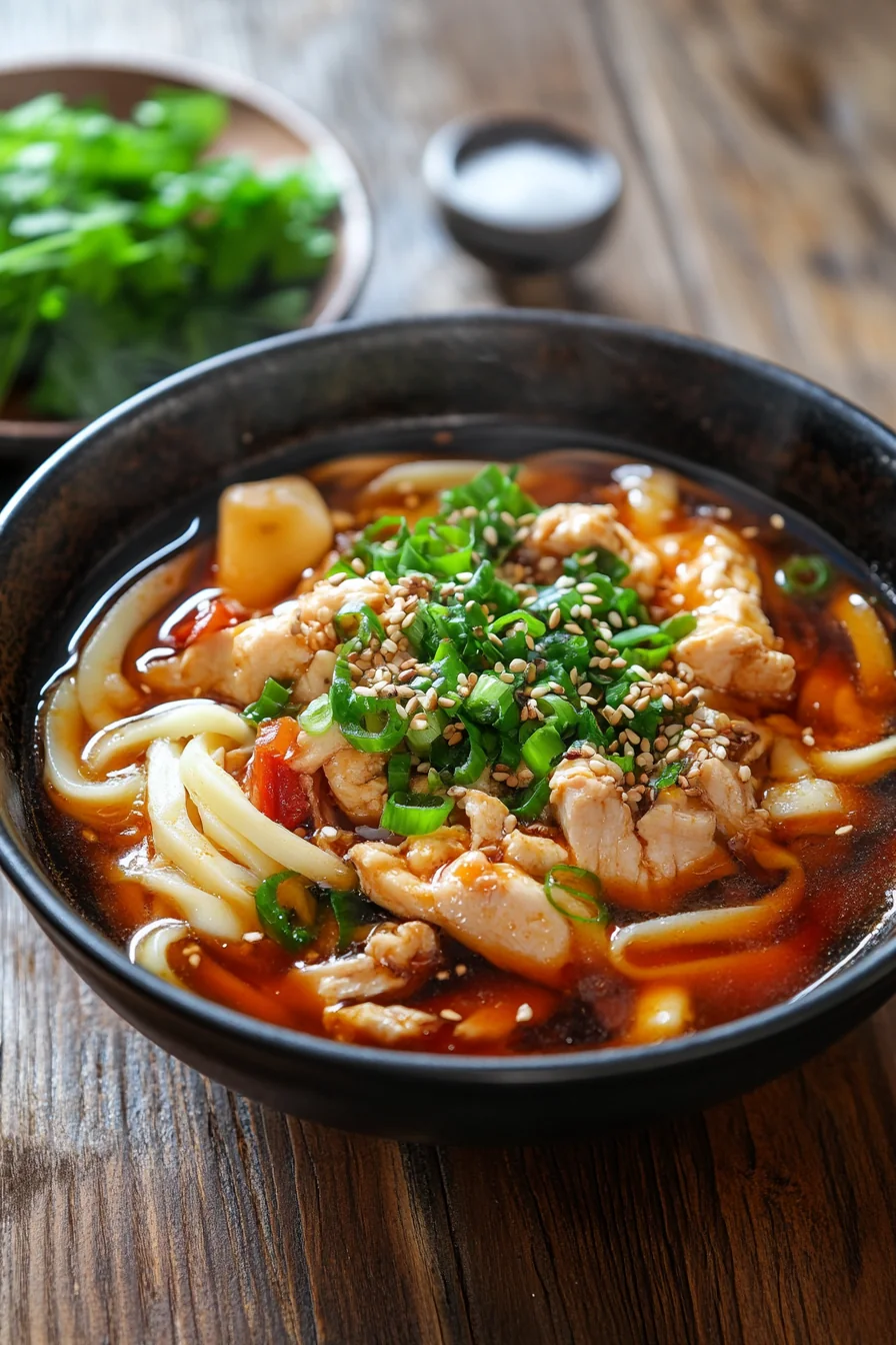 Teriyaki Chicken Udon