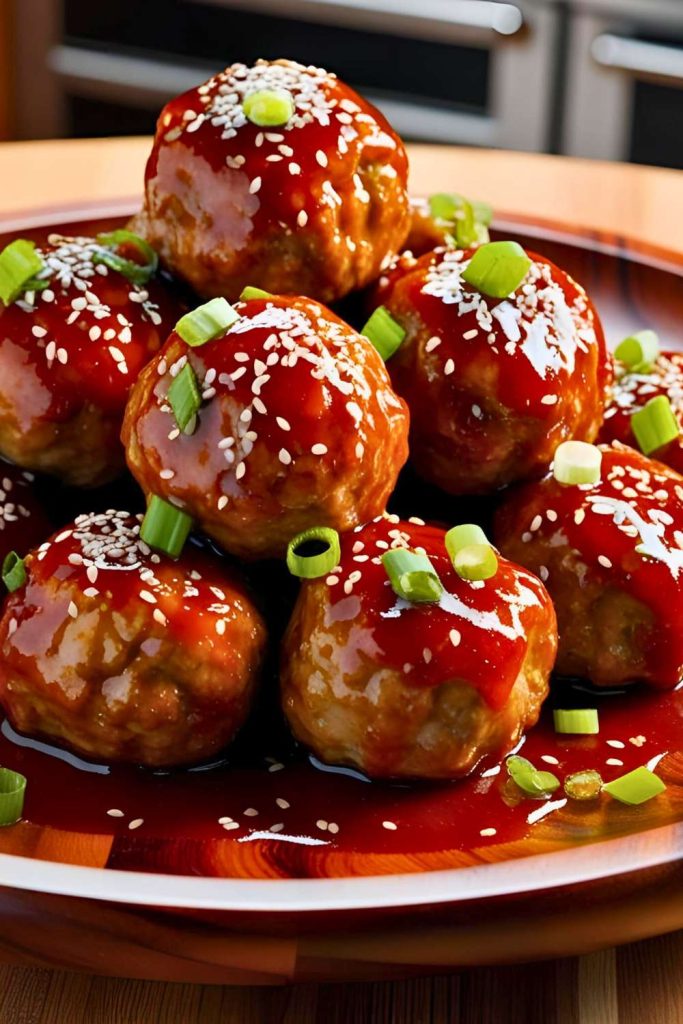 Teriyaki Glazed Meatballs