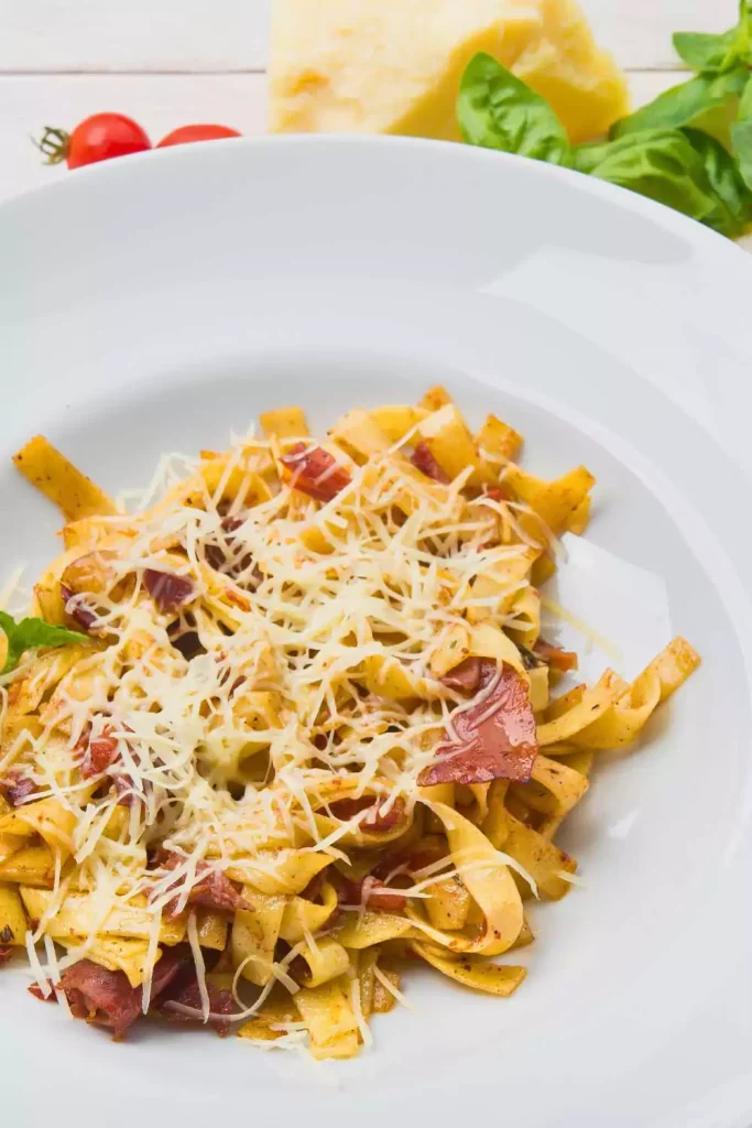 Tomato Basil Pasta with Grilled Chicken