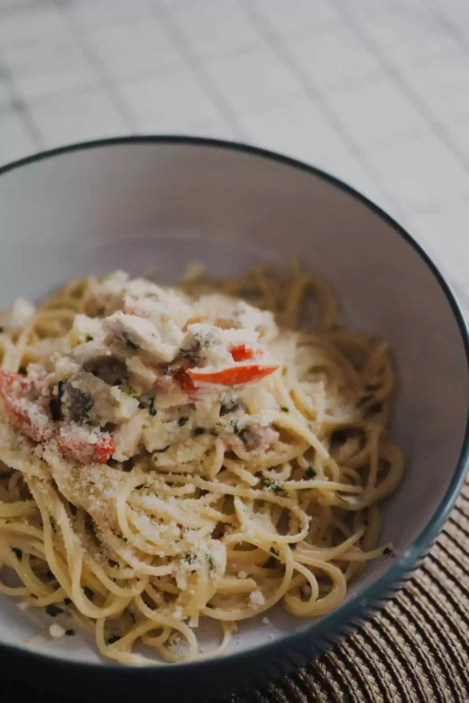 Truffle Mushroom & Spinach Linguine