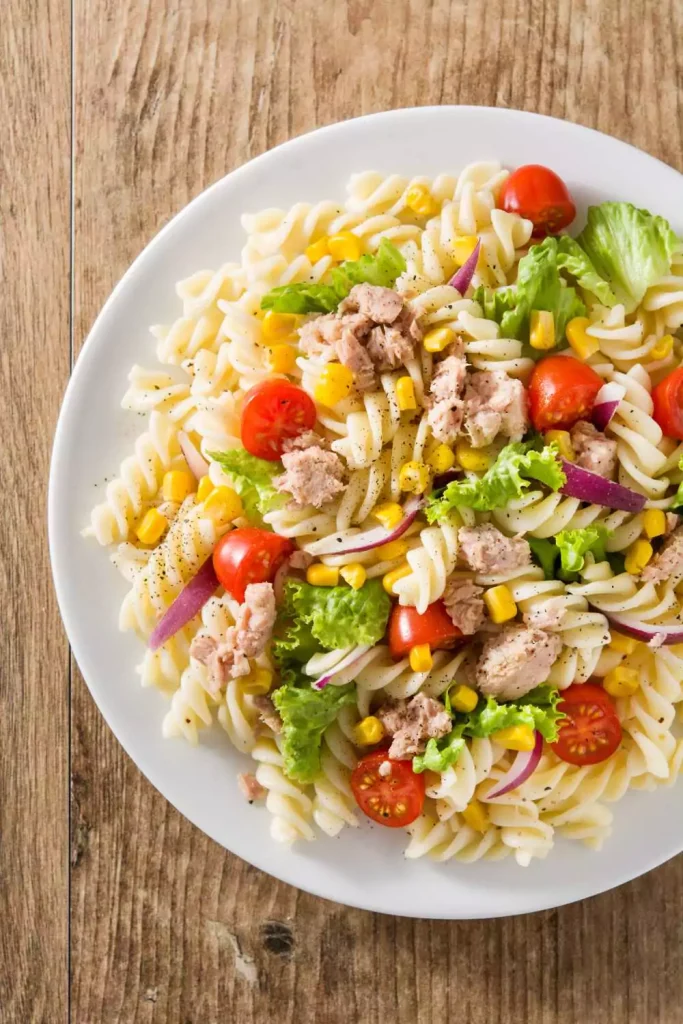 Tuna Pasta with Cherry Tomatoes