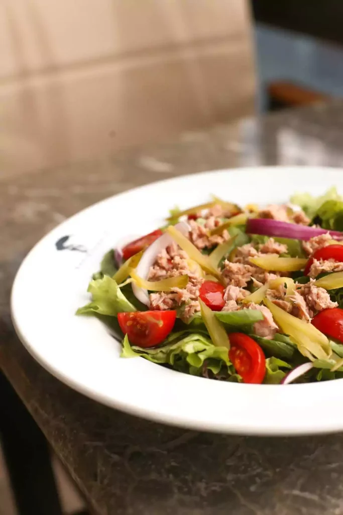 Tuna, Tomato, and Cucumber Salad