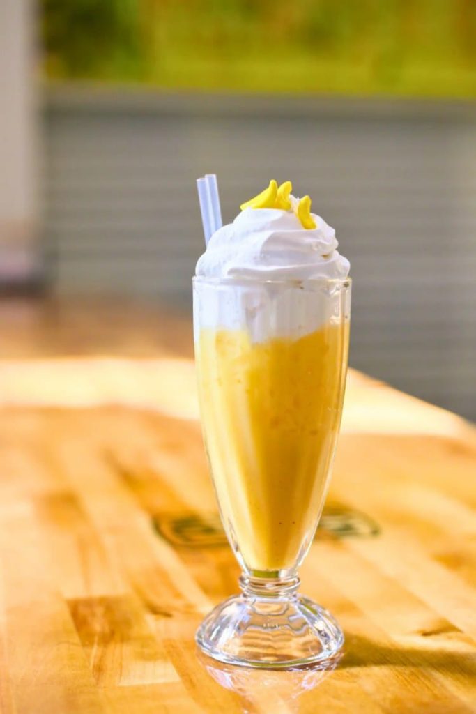 Yellow Cake Milkshake