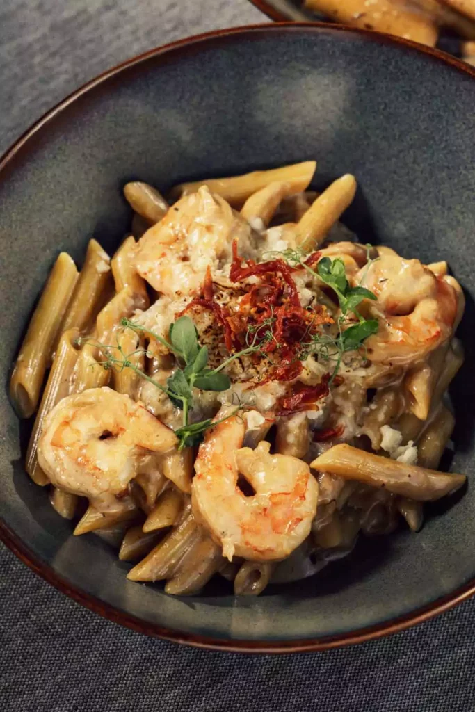 Zesty Shrimp Carbonara