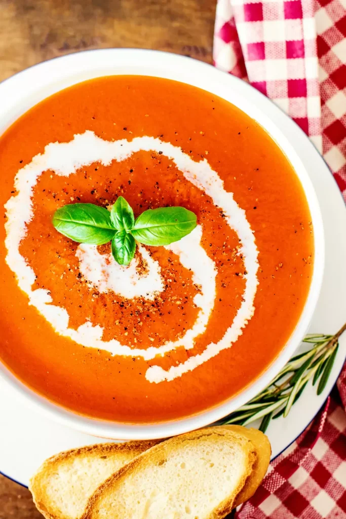 Creamy Tomato Basil Soup