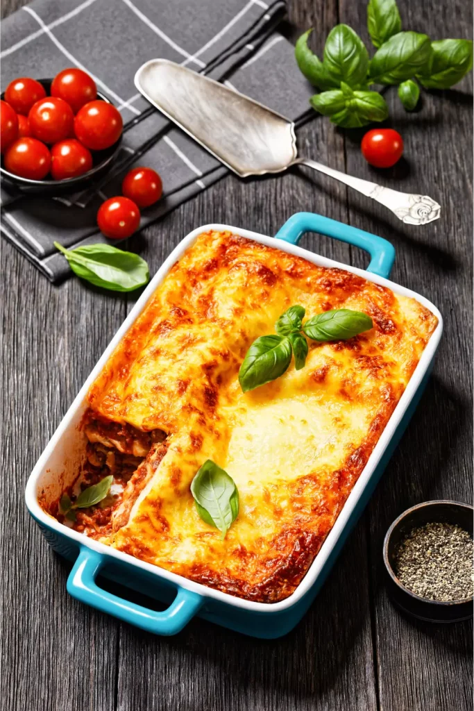 Meaty" Miso Lasagne