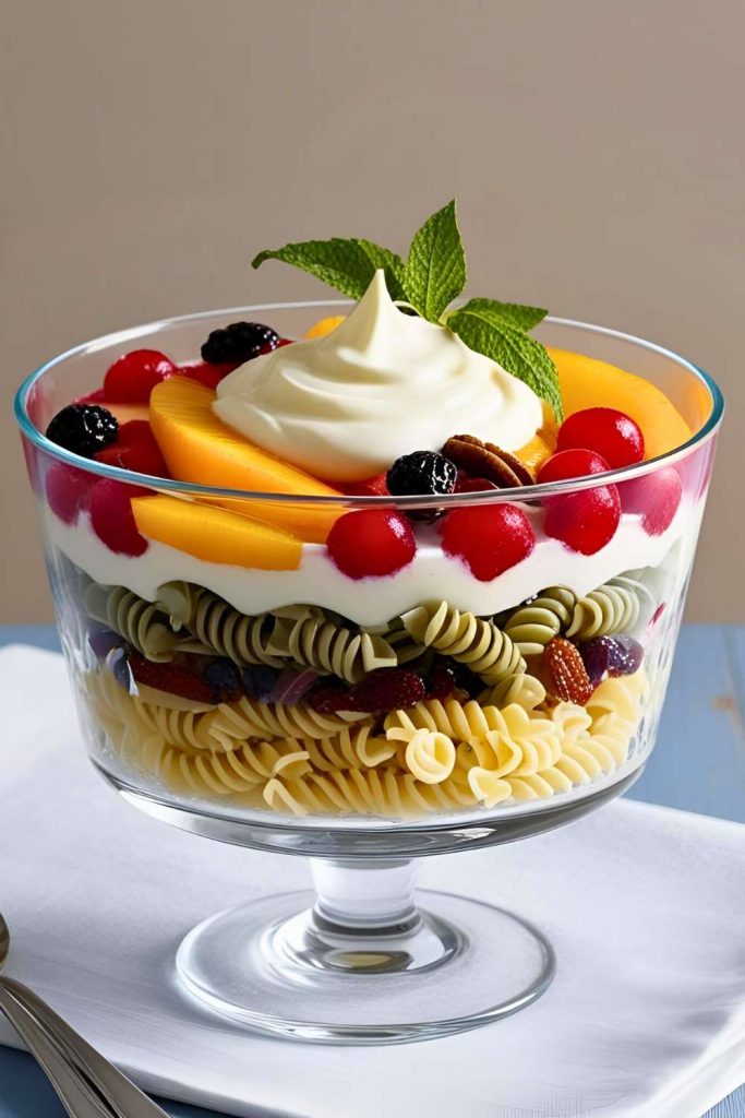 Fruity Custard Pasta