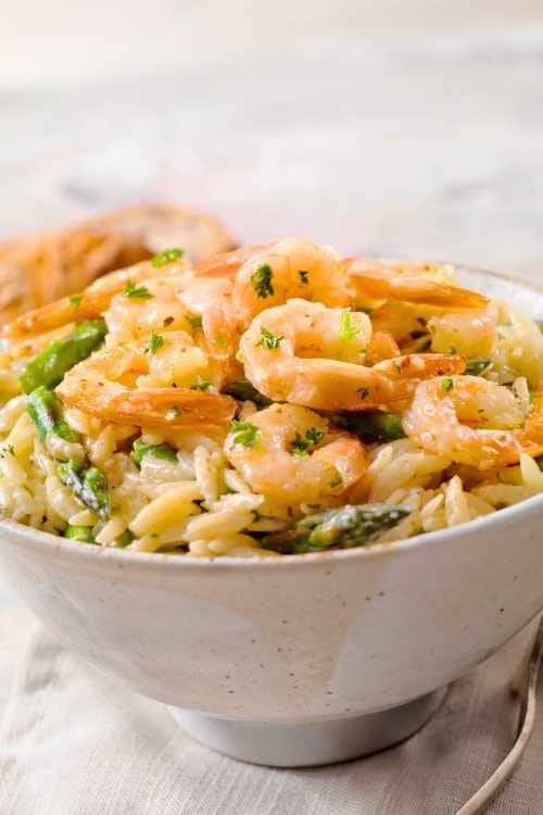 Garlic Parmesan Baked Shrimp