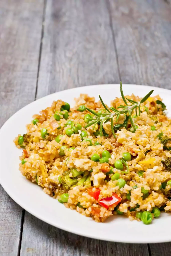 Egg-Fried Quinoa Pasta