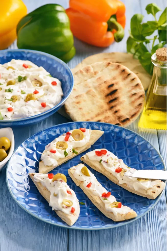 Whipped Feta Dip with Pita & Veggies