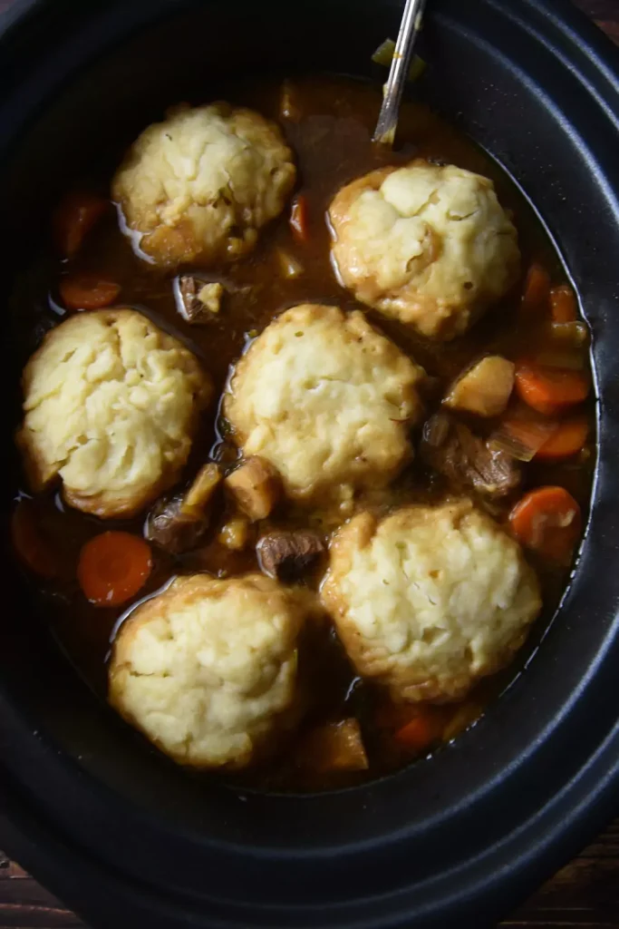 Slow Cooker Chicken and Dumplings