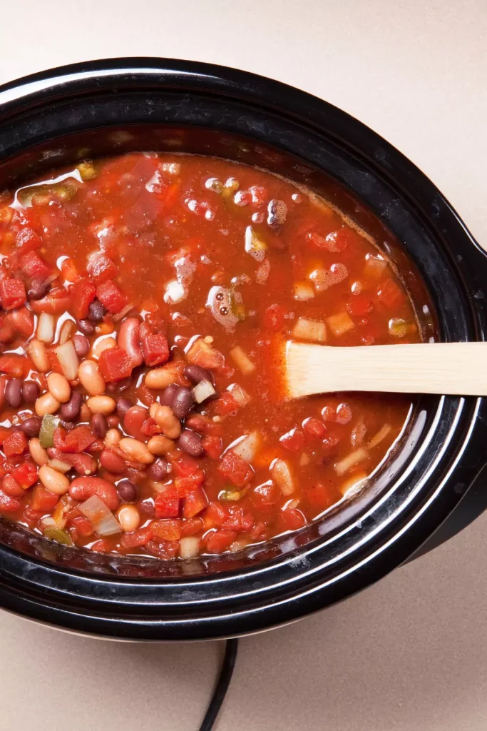 hearty Slow Cooker Chili.