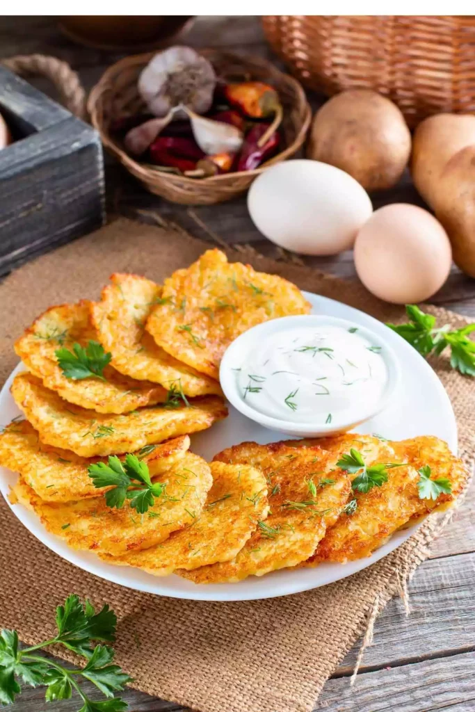 Deruny: Crispy Ukrainian Potato Pancakes