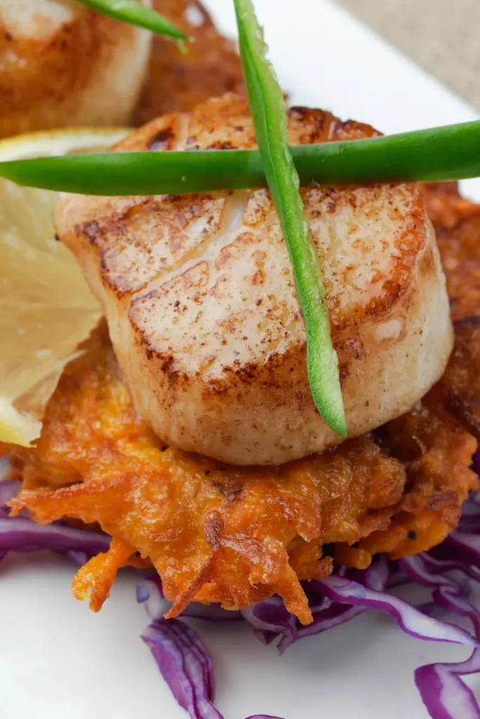 Vegan Seared Scallops with Miso Glaze