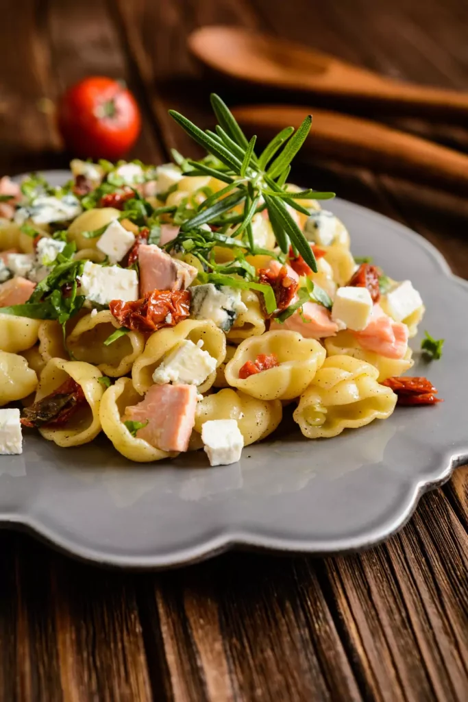 Whipped Feta Pasta with Sun-Dried Tomatoes