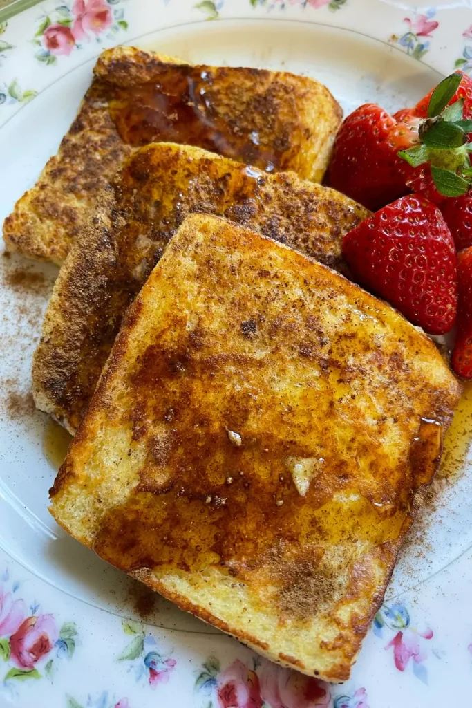 Whipped Feta Toast with Strawberries & Honey