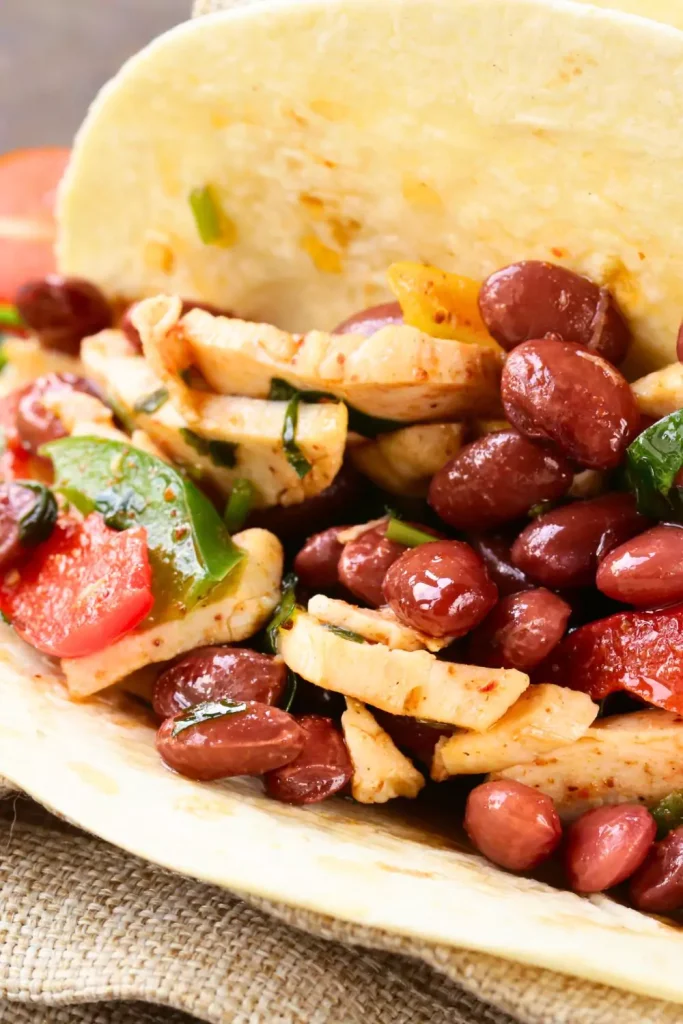Beans with Tacos