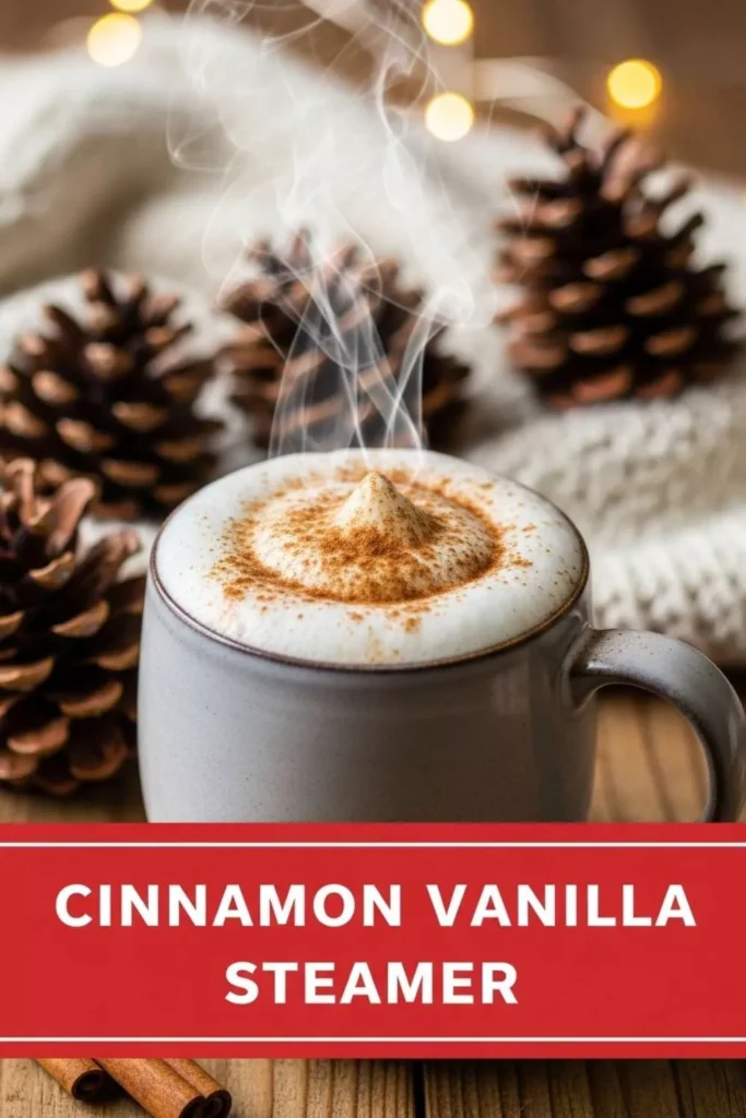 Cinnamon Vanilla Steamer