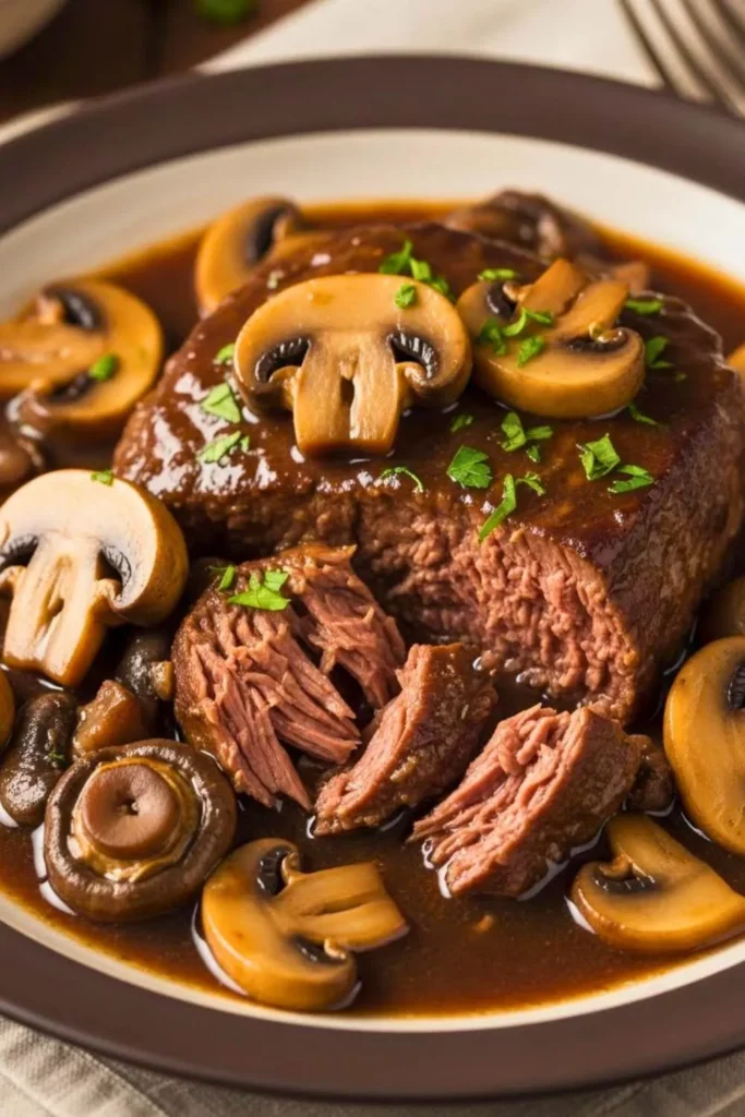 Swiss Steak with Mushrooms