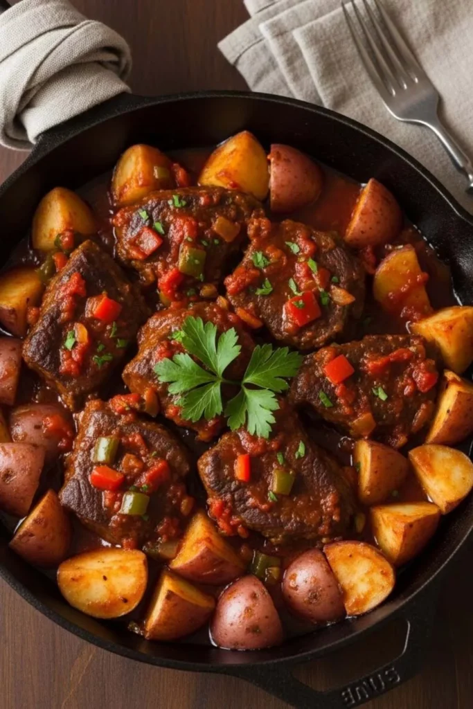 Swiss Steak with Potatoes