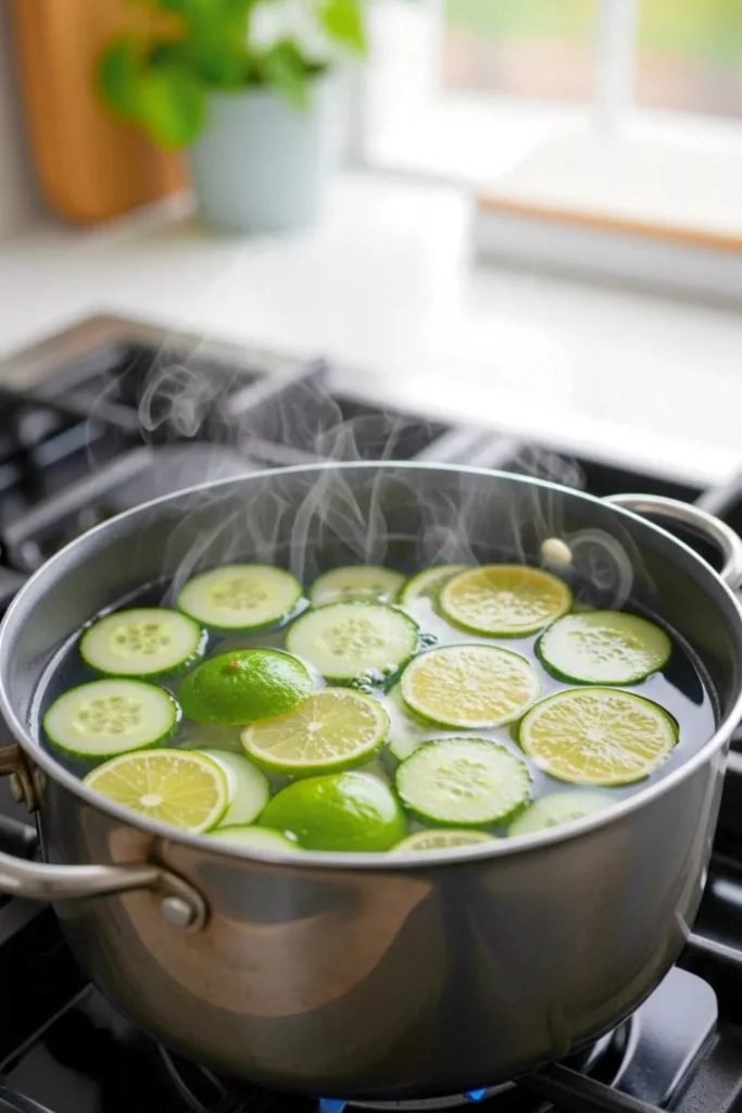 Cucumber Lime Fresh Air Simmer Pot