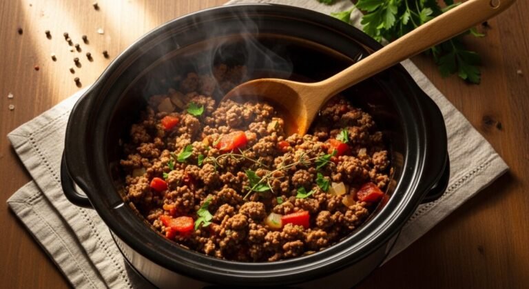 28 Easy Ground Deer Meat Slow Cooker Recipes with Deep Flavor