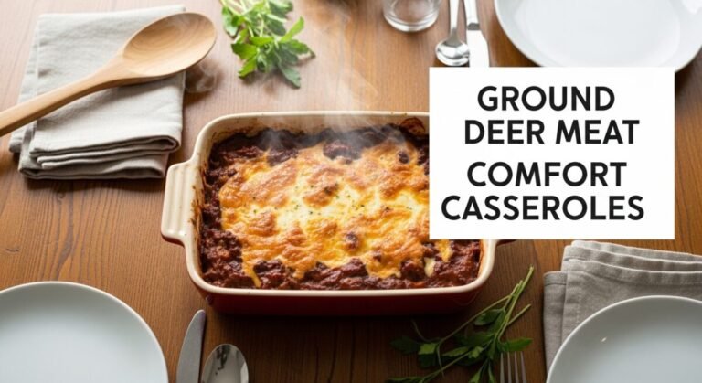 29 Cozy Ground Deer Meat Comfort Casseroles Perfect for Sharing