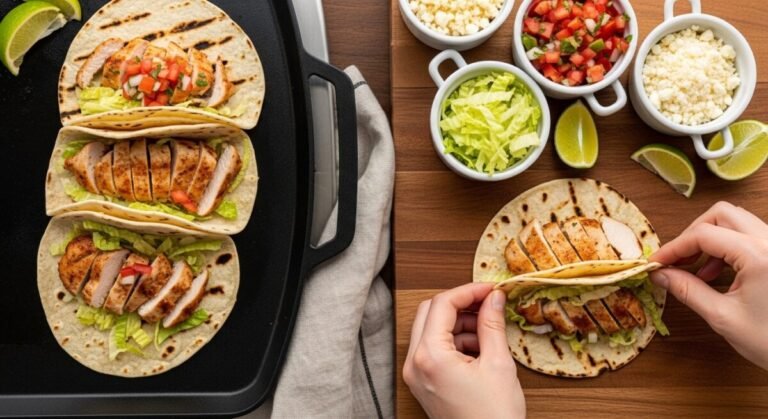 How to Make Blackstone Chicken Tacos for Easy Taco Night