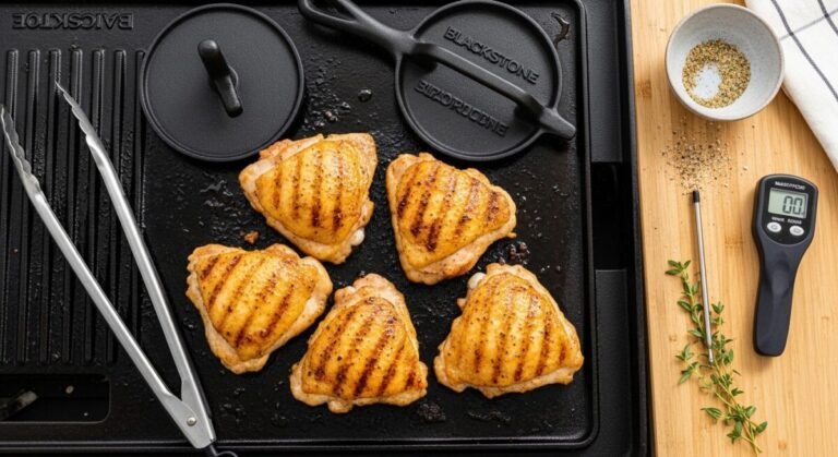 How to Cook Chicken Thighs on Blackstone