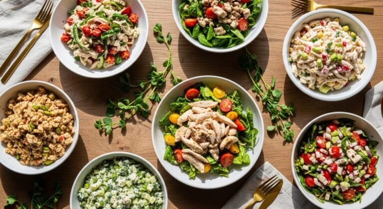 27 Simple Healthy Chicken Salad Recipes for Guilt-Free Lunches